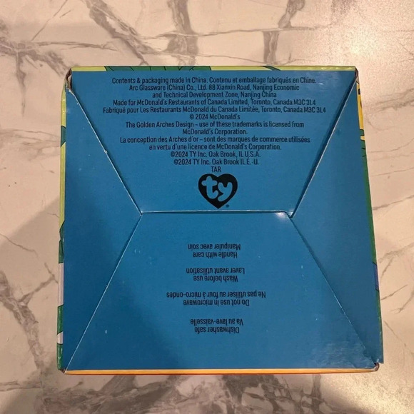 McDonald’s Canada Exclusive Collector’s Glass  Ty Beanie Babies NEW SEALED - Picture 6 of 6